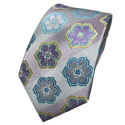 POLY色織花紋領帶